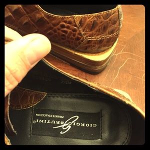 Giorgio Brutini Private size 7.5 m Alligator